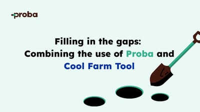 Filling in the gaps: Combining the use of Proba and Cool Farm Tool