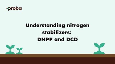 Understanding nitrogen stabilizers: DMPP and DCD