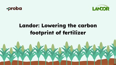 Landor: Lowering the carbon footprint of fertilizer