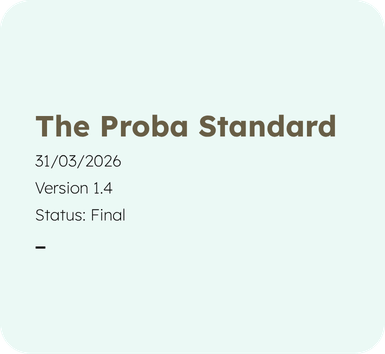 The Proba Standard 31032026 Version 1.4 _
