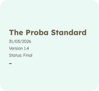 The Proba Standard 31032026 Version 1.4 _